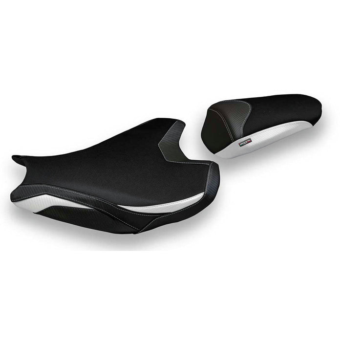 Honda CBR1000RR 2017-2024 Seat Cover Tappezzeria Italia Comfort in White and Black