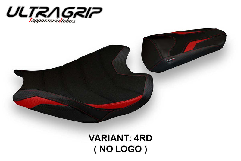 Honda CBR1000RR 2017-2024 Seat Cover Tappezzeria Italia Ultragrip in Red and Black
