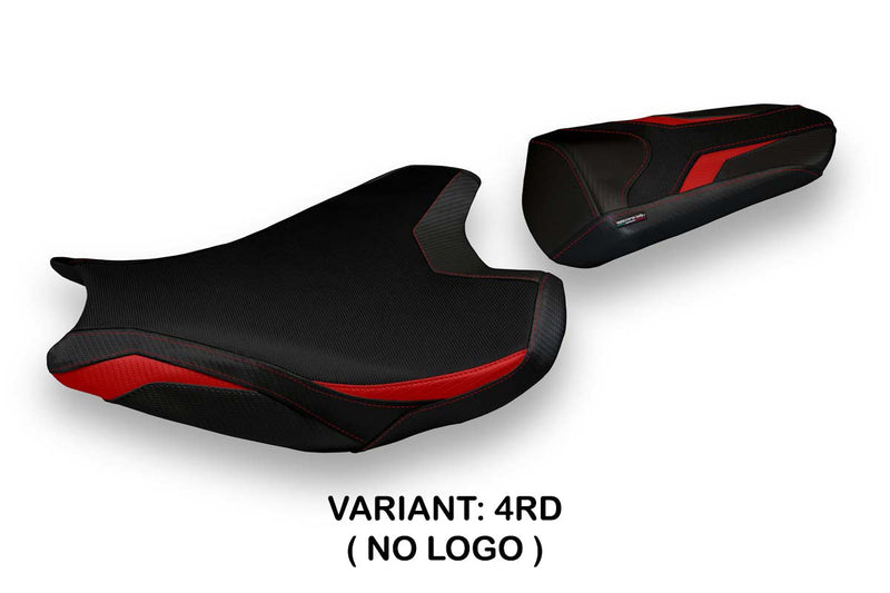 Honda CBR1000RR 2017-2024 Seat Cover Tappezzeria Italia in Red and Black