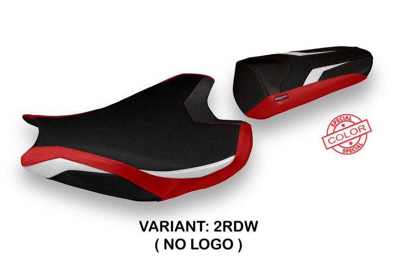 Honda CBR1000RR 2017-2024 Seat Cover Tappezzeria Italia in Red and White