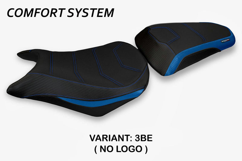 Honda CBR500R 2012-2016 Seat Cover Tappezzeria Italia Comfort in Blue and Black