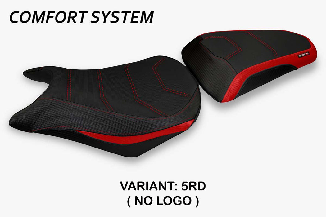 Honda CBR500R 2012-2016 Seat Cover Tappezzeria Italia Comfort in Red and Black