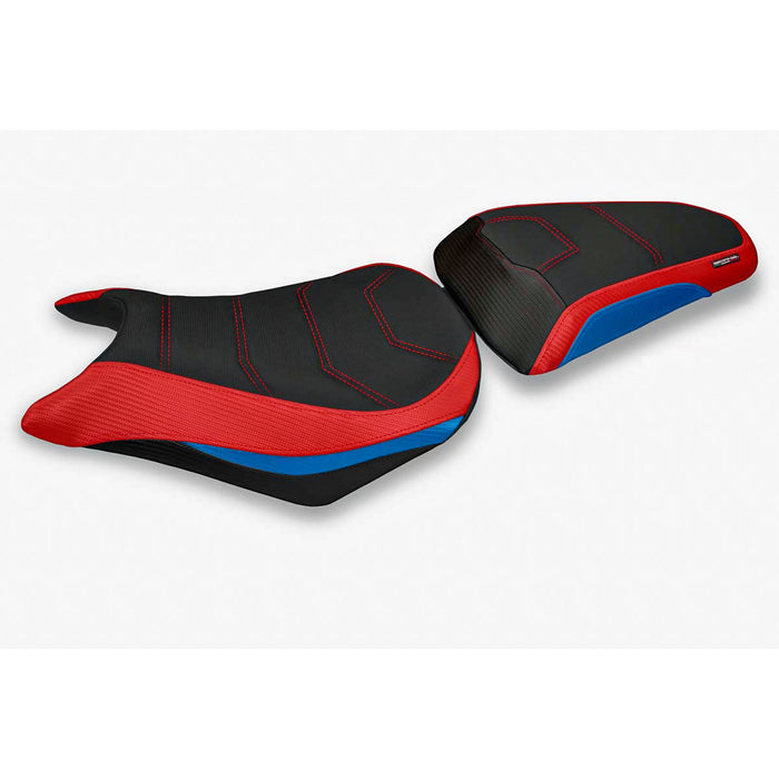 Honda CBR500R 2012-2016 Seat Cover Tappezzeria Italia Comfort in Red and Blue