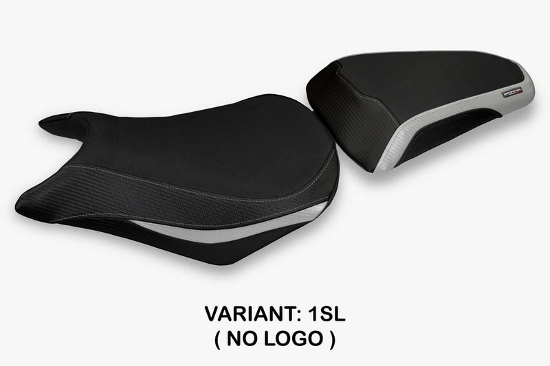 Honda CBR500R 2012-2016 Seat Cover Tappezzeria Italia in Silver and Black