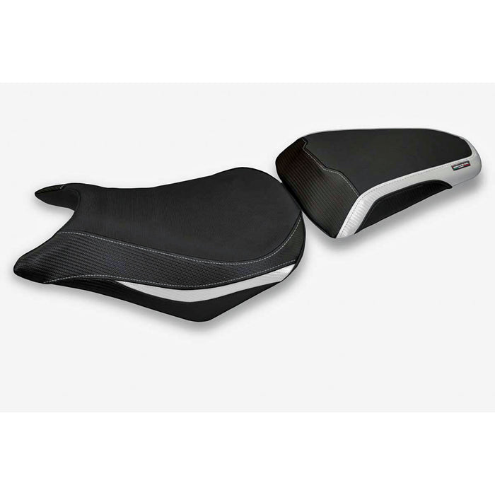 Honda CBR500R 2012-2016 Seat Cover Tappezzeria Italia in White and Black