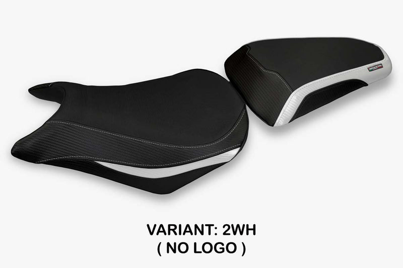 Honda CBR500R 2012-2016 Seat Cover Tappezzeria Italia in White and Black