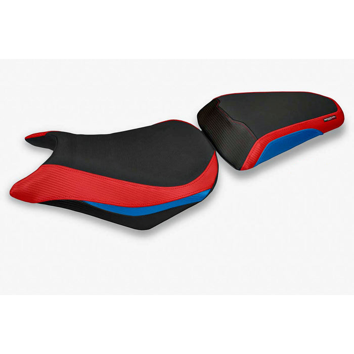 Honda CBR500R 2012-2016 Seat Cover Tappezzeria Italia in Red and Blue