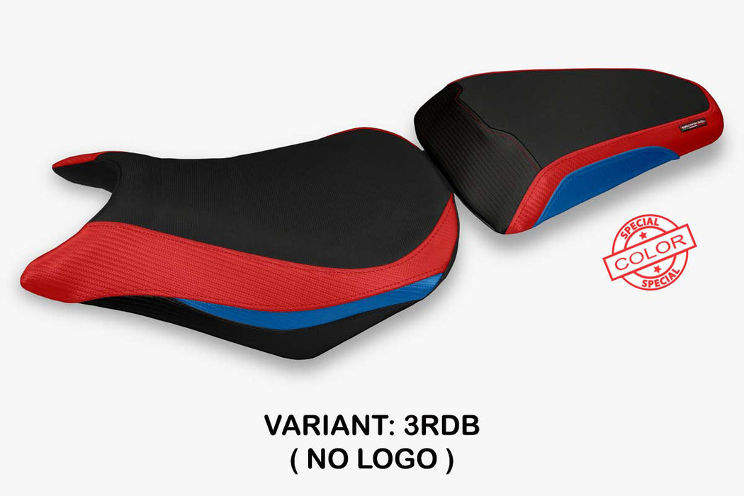 Honda CBR500R 2012-2016 Seat Cover Tappezzeria Italia in Red and Blue