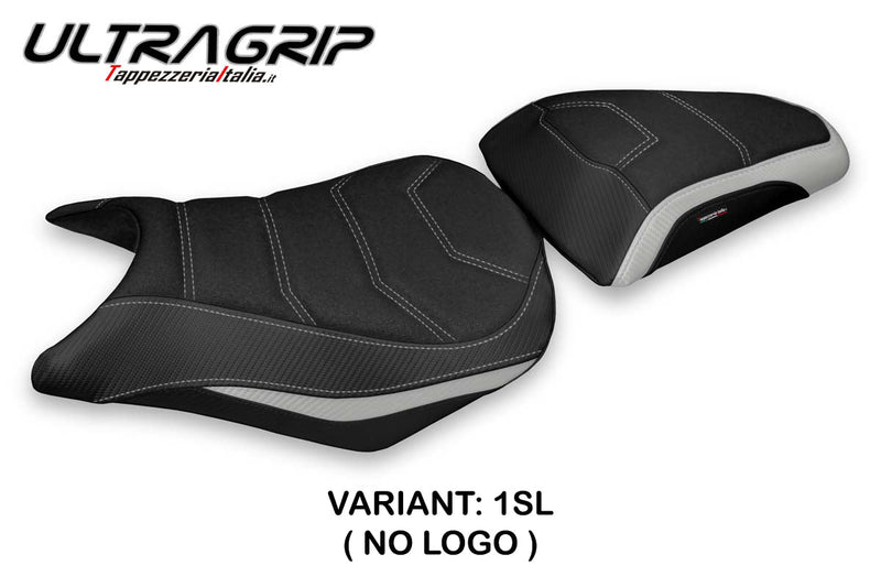 Honda CBR500R 2012-2016 Seat Cover Tappezzeria Italia Ultragrip in Silver