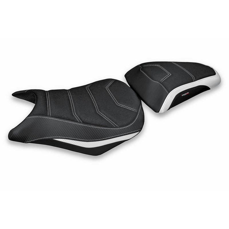 Honda CBR500R 2012-2016 Seat Cover Tappezzeria Italia Ultragrip in White