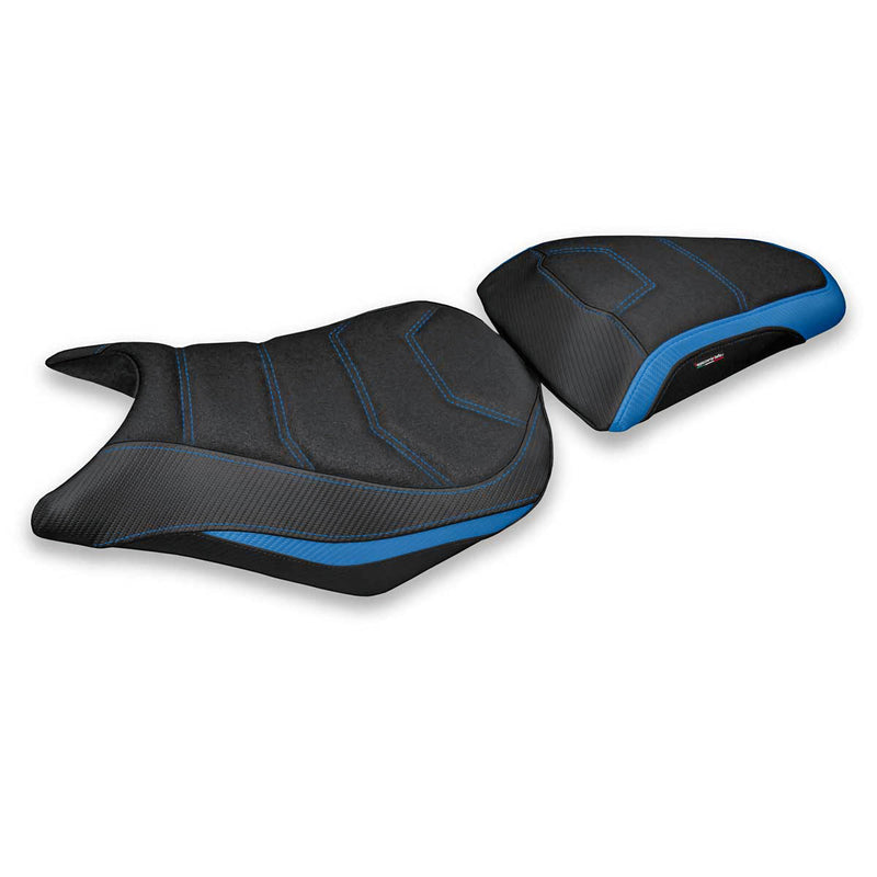 Honda CBR500R 2012-2016 Seat Cover Tappezzeria Italia Ultragrip in Blue