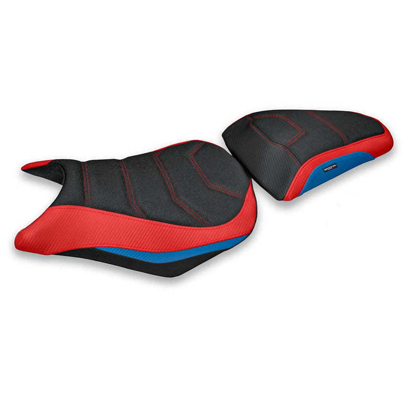 Honda CBR500R 2012-2016 Seat Cover Tappezzeria Italia Ultragrip in Red and Blue