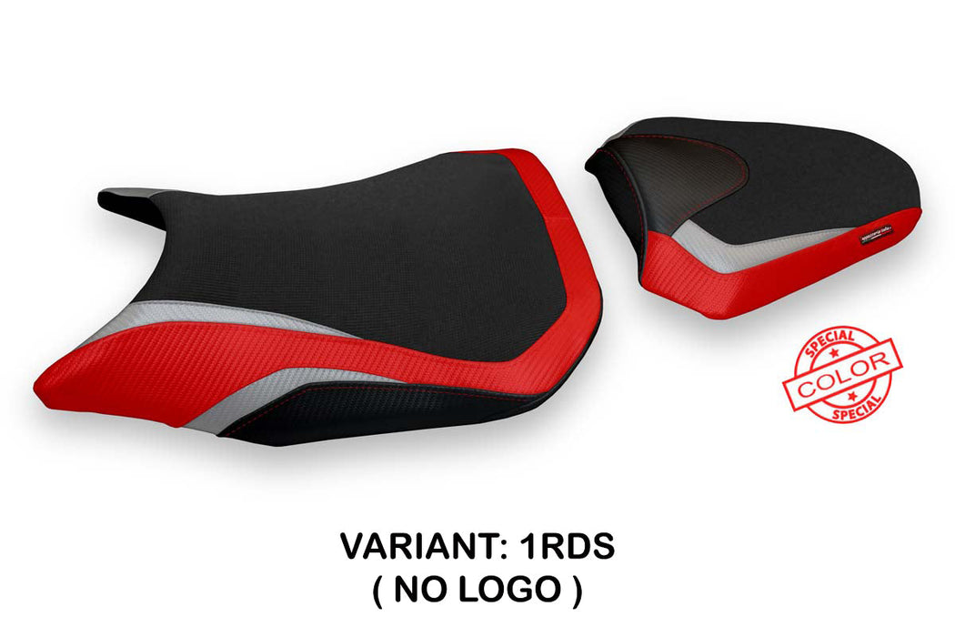Honda CBR500R 2017-2024 Seat Cover Tappezzeria Italia in Red, Silver and Black