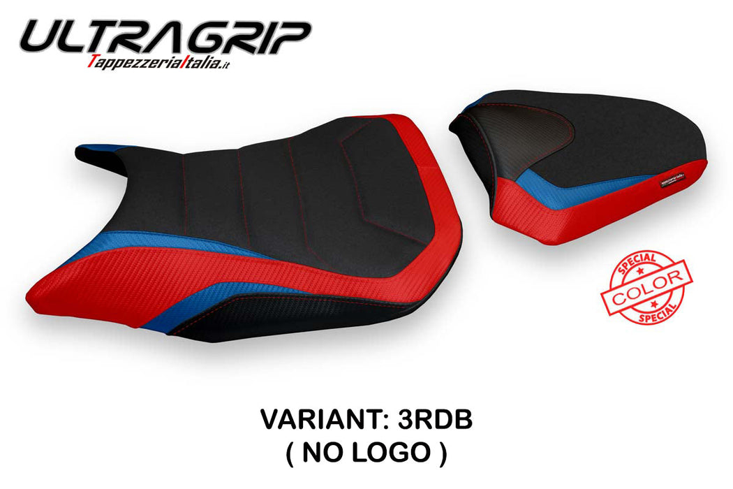 Honda CBR500R 2017-2024 Seat Cover Tappezzeria Italia Ultragrip in Red and Blue