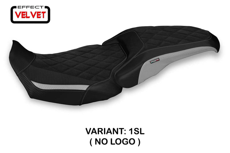 Honda CBR650R 2019-2023 Seat Cover Tappezzeria Italia in Silver and Diamond