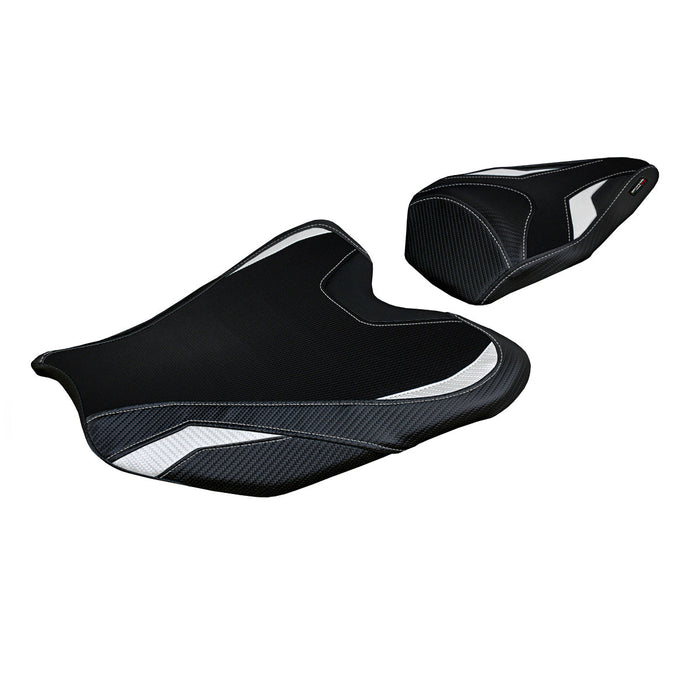 Honda CBR1000RR-R Fireblade 2020-2024 Seat Cover Tappezzeria Italia in White and Black