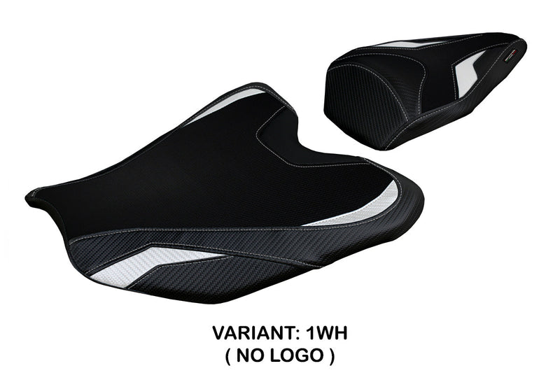 Honda CBR1000RR-R Fireblade 2020-2024 Seat Cover Tappezzeria Italia in White and Black