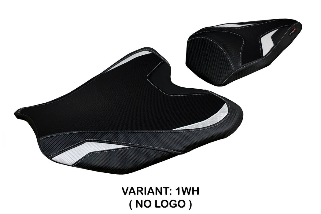 Honda CBR1000RR-R Fireblade 2020-2024 Seat Cover Tappezzeria Italia in White and Black