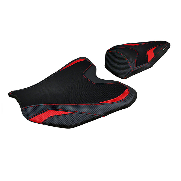 Honda CBR1000RR-R Fireblade 2020-2024 Seat Cover Tappezzeria Italia in Red and Black