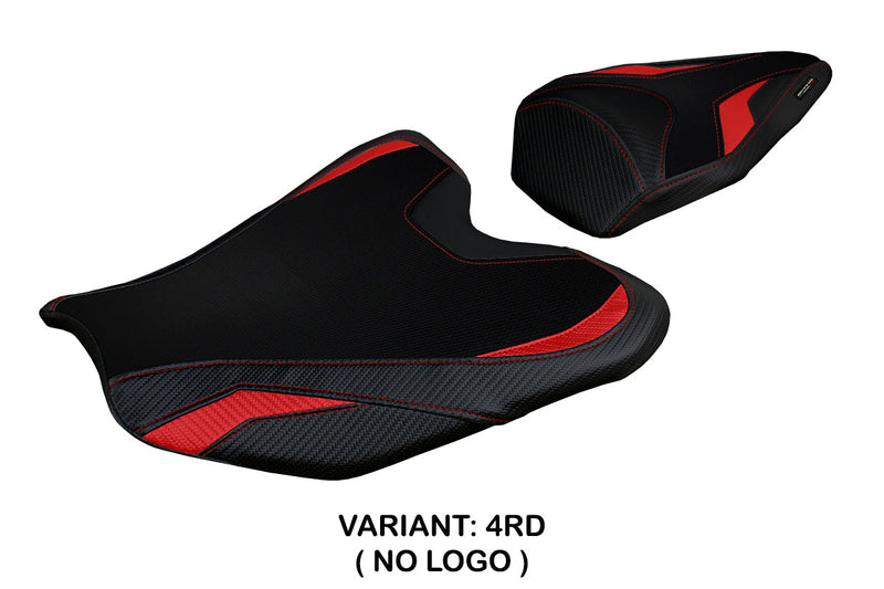 Honda CBR1000RR-R Fireblade 2020-2024 Seat Cover Tappezzeria Italia in Red and Black