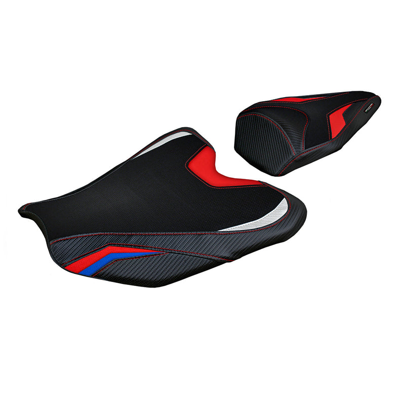 Honda CBR1000RR-R Fireblade 2020-2024 Seat Cover Tappezzeria Italia in White Red Blue