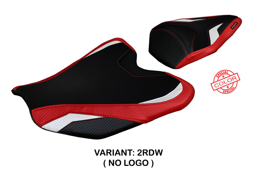 Honda CBR1000RR-R Fireblade 2020-2024 Seat Cover Tappezzeria Italia in Red and White