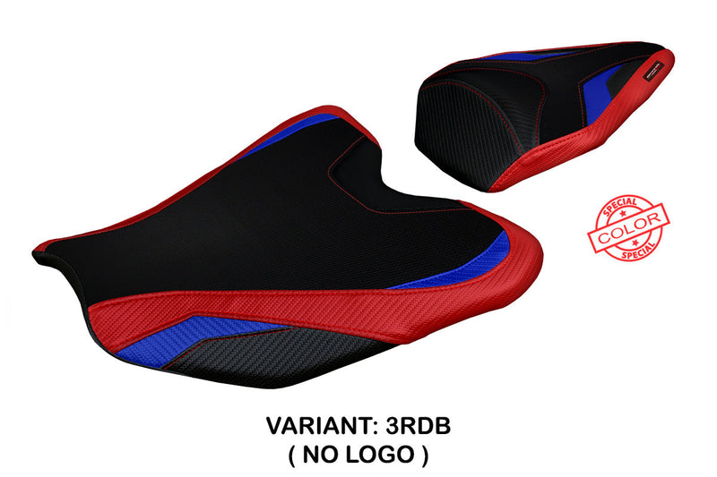 Honda CBR1000RR-R Fireblade 2020-2024 Seat Cover Tappezzeria Italia in Red and Blue