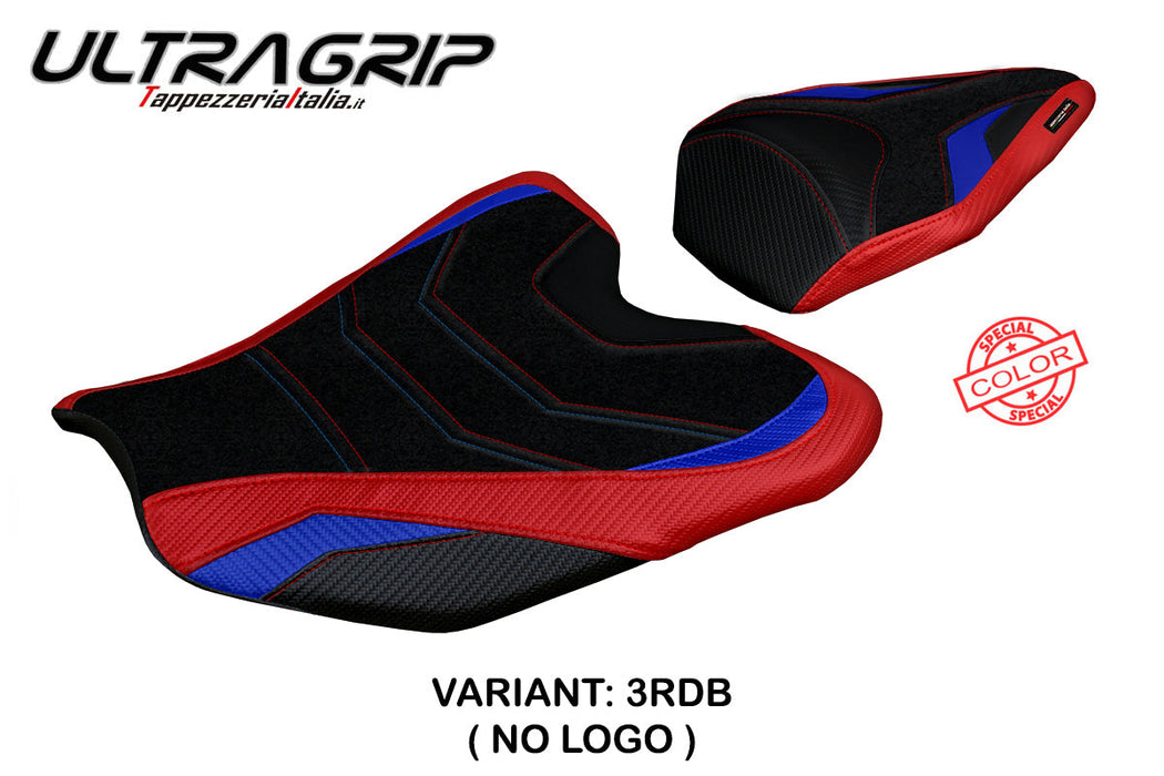 Honda CBR1000RR-R Fireblade 2020-2024 Seat Cover Tappezzeria Italia Ultragrip in Red and Blue