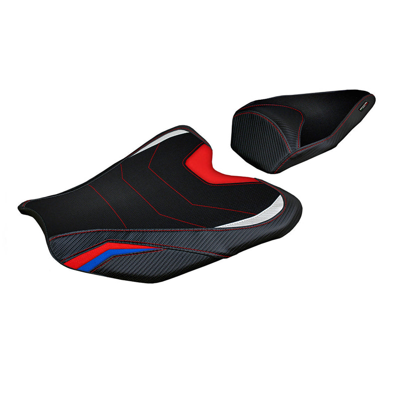 Honda CBR1000RR-R Fireblade 2020-2024 Seat Cover Tappezzeria Italia Comfort in Blue and Red