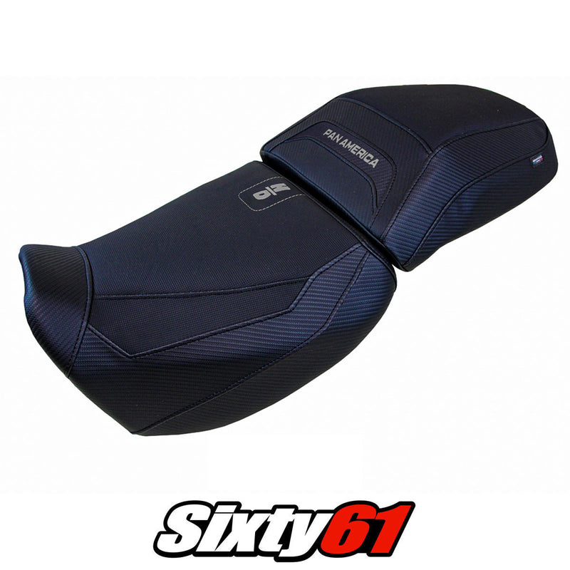 Harley Davidson Pan America 2021-2024 Seat Cover Tappezzeria Italia in Black