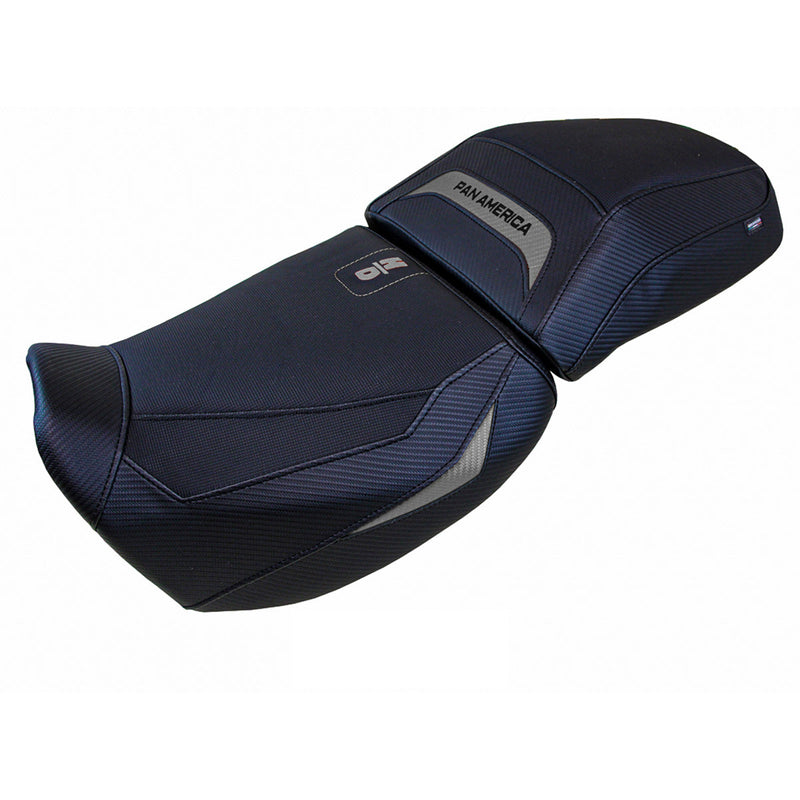 Harley Davidson Pan America 2021-2024 Seat Cover Tappezzeria Italia in Grey and Black