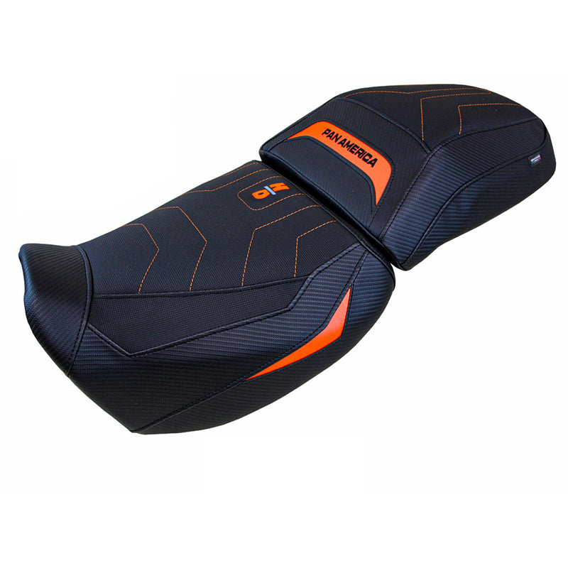 Harley Davidson Pan America 2021-2024 Seat Cover Tappezzeria Italia Comfort in Orange