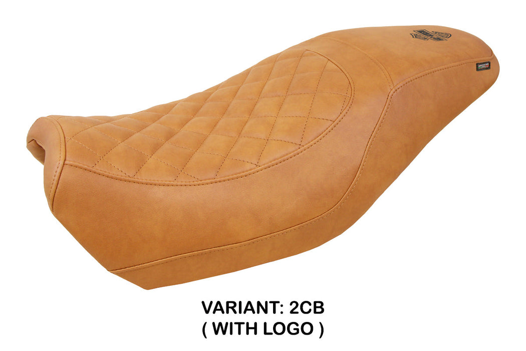 Harley Davidson Street 500 750 2016-2021 Seat Cover Tappezzeria Italia in Camel