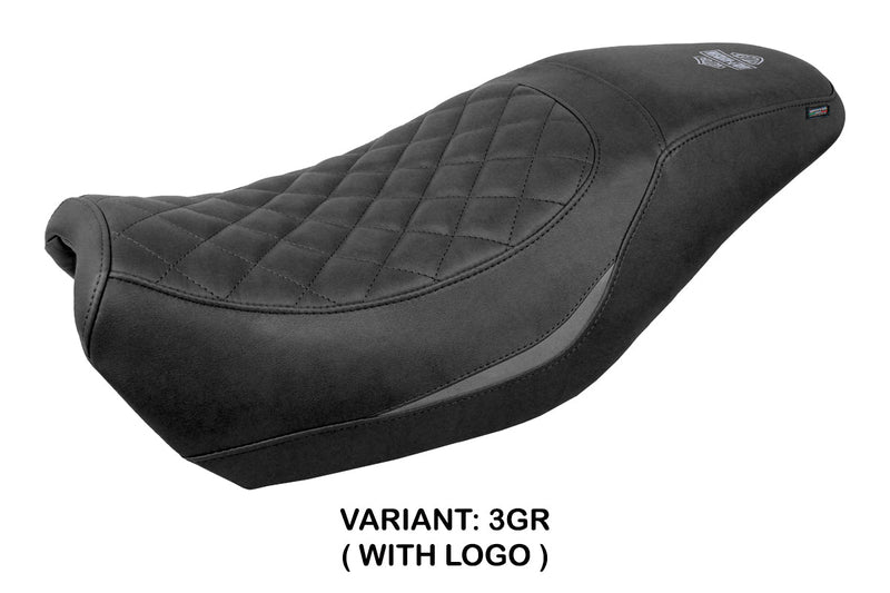 Harley Davidson Street 500 750 2016-2021 Seat Cover Tappezzeria Italia in Grey