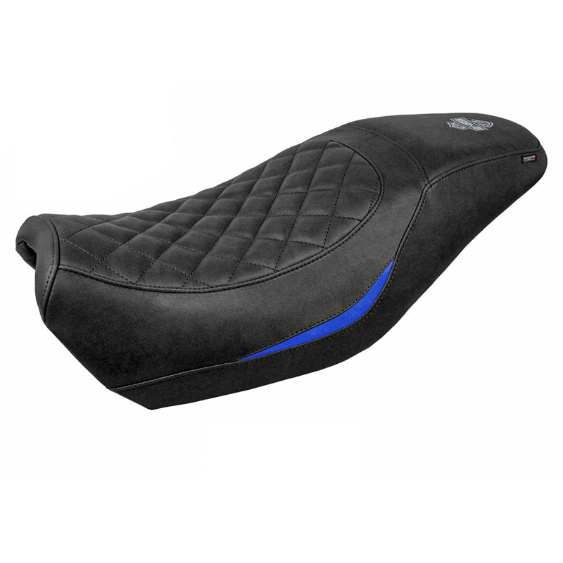 Harley Davidson Street 500 750 2016-2021 Seat Cover Tappezzeria Italia Comfort in Blue