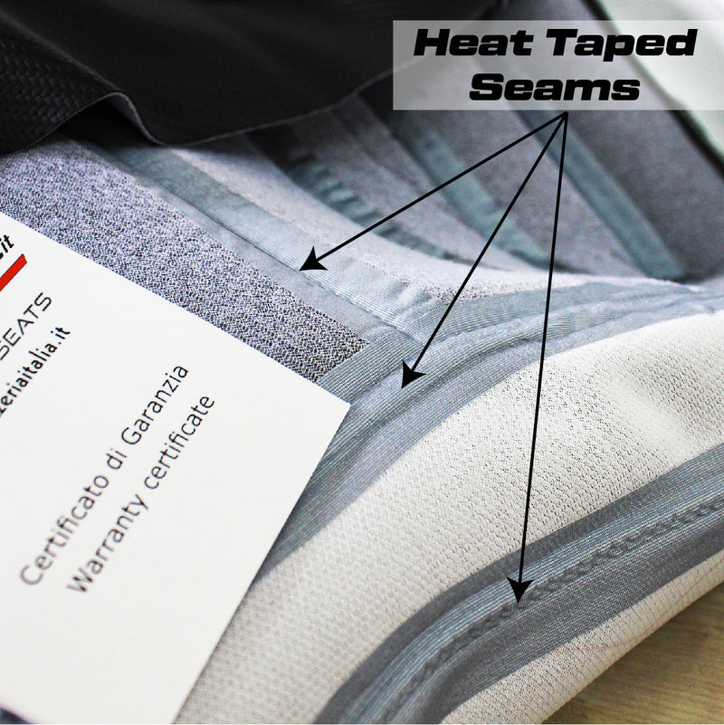 Ducati Multistrada V4 Pikes Peak 2022-2024 Seat Cover Tappezzeria Italia Ultragrip in White