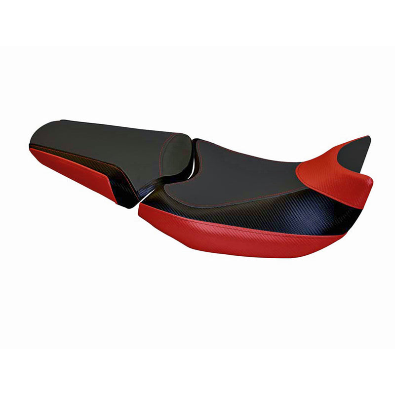 Honda NC700X 2012-2013 Seat Cover Tappezzeria Italia in Red and Black