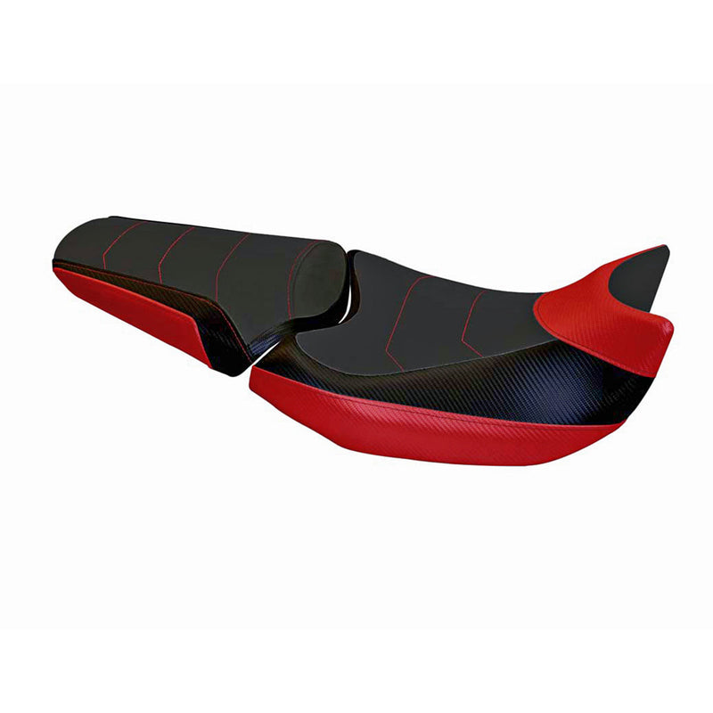 Honda NC700X 2012-2013 Seat Cover Tappezzeria Italia Comfort in Red and Black