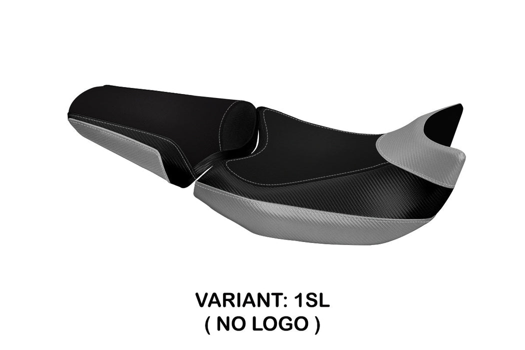 Honda NC750X 2014-2024 Seat Cover Tappezzeria Italia in Silver and Black