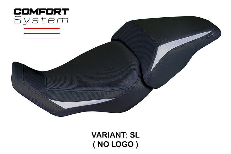 Honda CB300R 2018-2024 Seat Cover Tappezzeria Italia Comfort in Silver