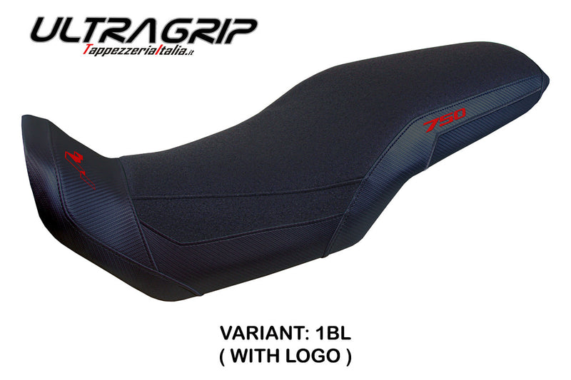 Honda Transalp XL 750 2023-2024 Seat Cover Tappezzeria Italia Ultragrip in Black