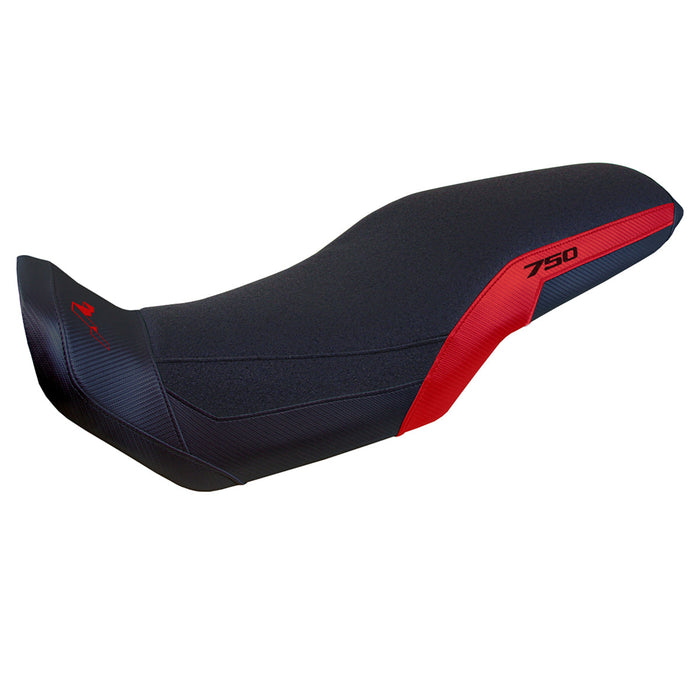 Honda Transalp XL 750 2023-2024 Seat Cover Tappezzeria Italia Comfort Ultragrip in Red