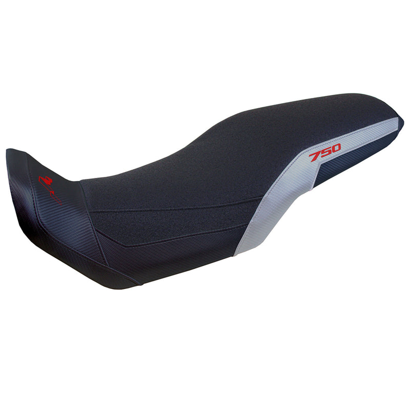 Honda Transalp XL 750 2023-2024 Seat Cover Tappezzeria Italia Comfort Ultragrip in Silver