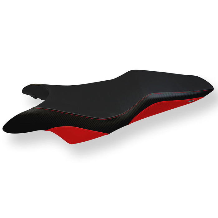 Honda VFR800 2002-2013 Seat Cover Tappezzeria Italia in Red and Black
