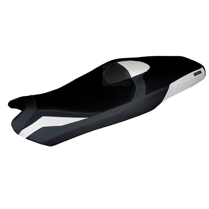 Honda X-ADV 750 2021-2024 Seat Cover Tappezzeria Italia in White and Black