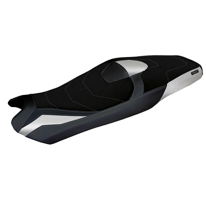 Honda X-ADV 750 2021-2024 Seat Cover Tappezzeria Italia Ultragrip in Silver and Black