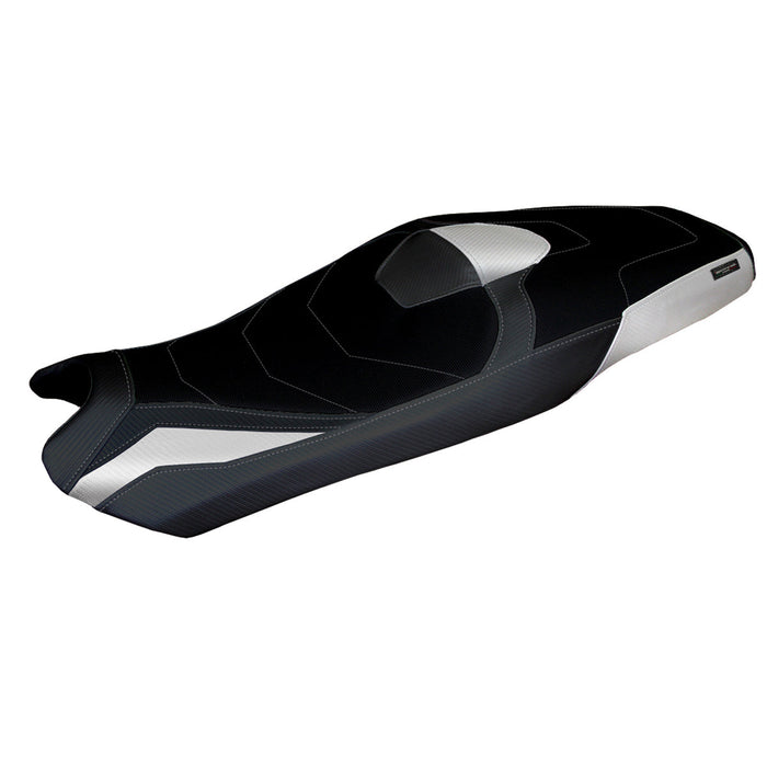 Honda X-ADV 750 2021-2024 Seat Cover Tappezzeria Italia Comfort in Silver and Black