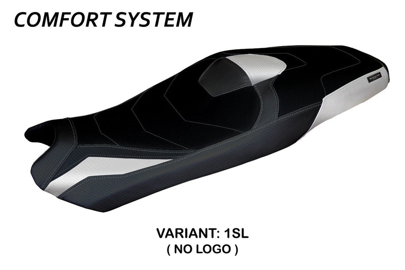 Honda X-ADV 750 2021-2024 Seat Cover Tappezzeria Italia Comfort in Silver and Black