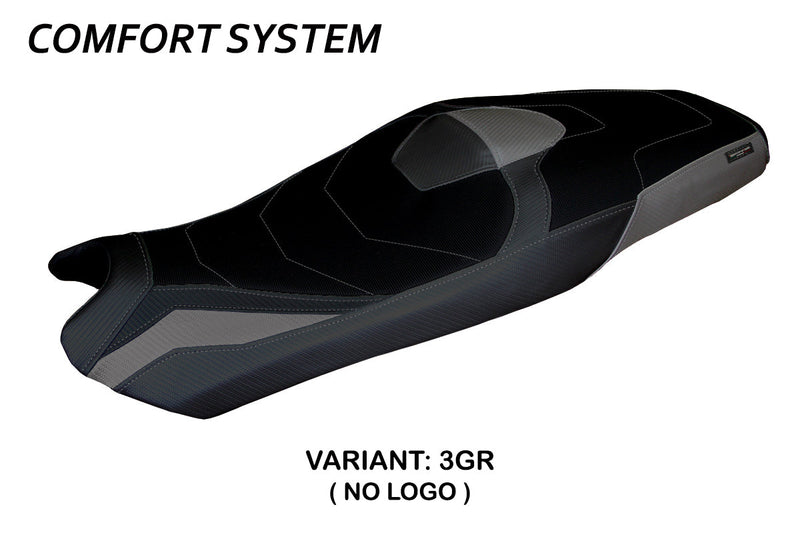 Honda X-ADV 750 2021-2024 Seat Cover Tappezzeria Italia Comfort in Grey and Black