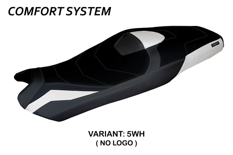 Honda X-ADV 750 2021-2024 Seat Cover Tappezzeria Italia Comfort in White and Black